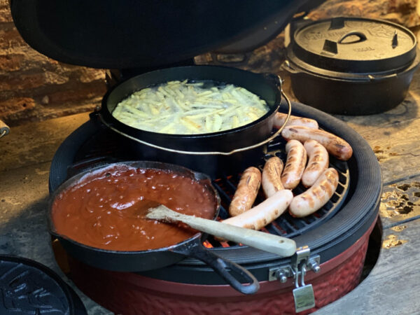 Casseroles Casserole Dutch Oven Fonte avec couvercle Ovale 9 L - Valhal – Image 5