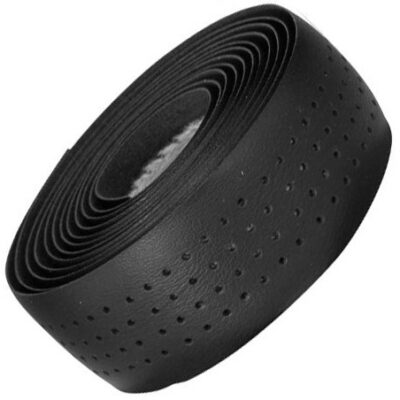 Volants rubans guidoline perforé 190 cm 2 pièces noir mat - Velox