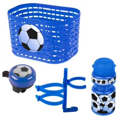 Sets accessoires set Voetbald'accessoires garçon bleu / blanc 4 pièces - Ventura