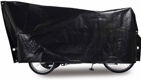 Housses vélos cas de tricycle Cargobike 295 x 120 cm noir - VK – Image 2