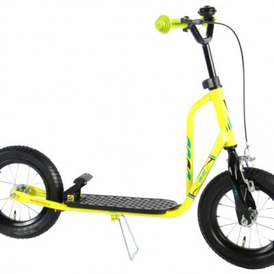 Marches Autoped 12 Inch junior foot brake lime - Volare