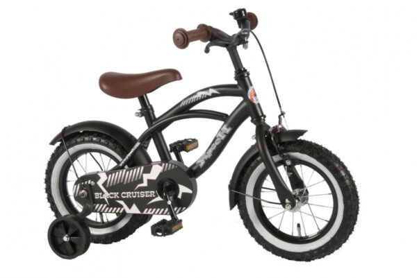 Children bikes Black Cruiser 12 Pouces 21,5 cm Garçon Frein à rétropédalage Noir - Volare – Image 9