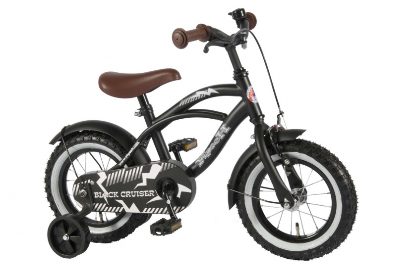 Children bikes Black Cruiser 12 Pouces 21,5 cm Garçon Frein à rétropédalage Noir - Volare – Image 9