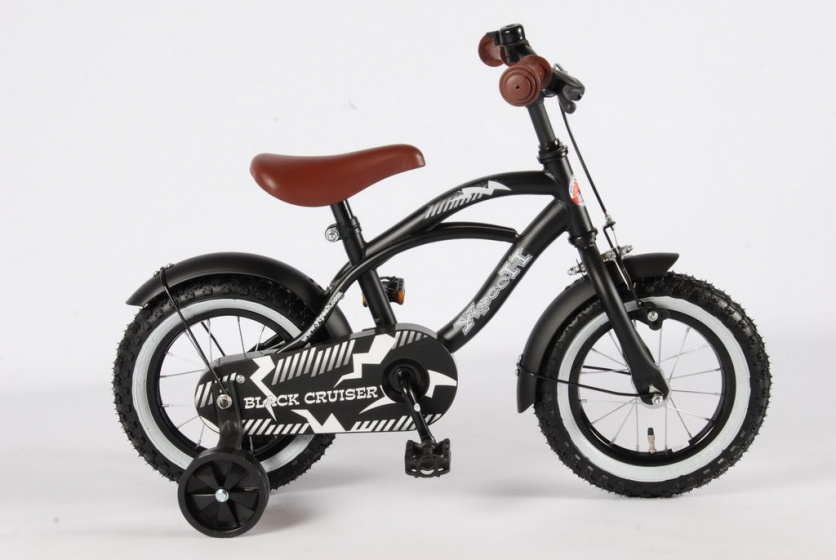Children bikes Black Cruiser 12 Pouces 21,5 cm Garçon Frein à rétropédalage Noir - Volare – Image 17