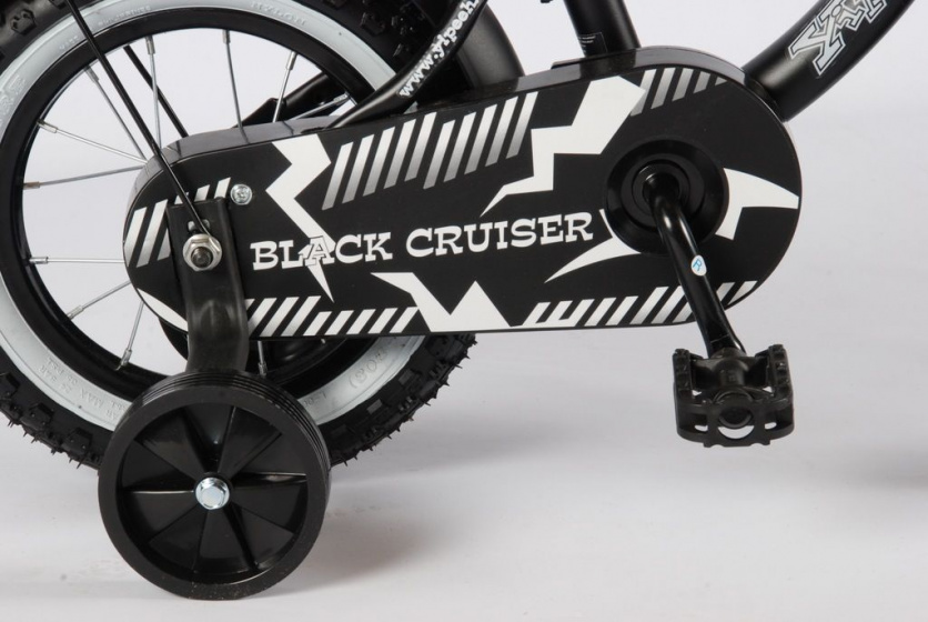 Children bikes Black Cruiser 12 Pouces 21,5 cm Garçon Frein à rétropédalage Noir - Volare – Image 11
