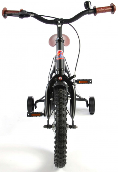 Children bikes Black Cruiser 14 Pouces 25 cm Garçon Frein à rétropédalage Noir mat - Volare – Image 6