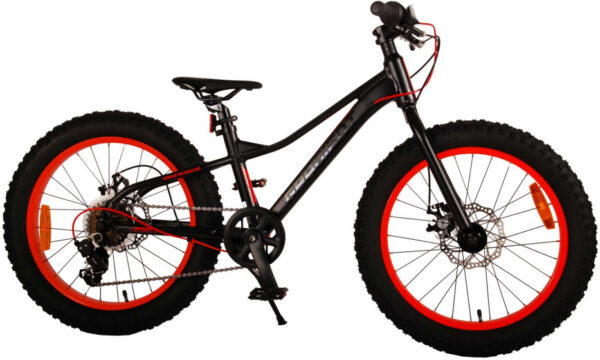 Vélos garçons Gradient 20 Pouces 28 cm Garçon 6SP Frein à disque mécanique Noir/Rouge - Volare – Image 7