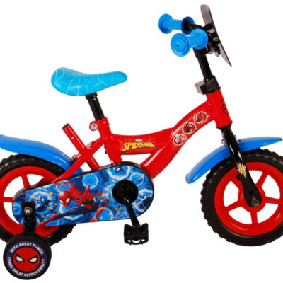 Children bikes Spider-Man 10 Pouces 20 cm Garçon Transition Rouge/Bleu - Marvel