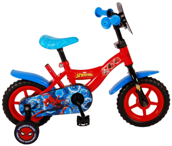 Children bikes Spider-Man 10 Pouces 20 cm Garçon Transition Rouge/Bleu - Marvel