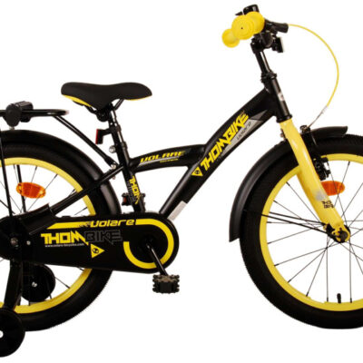 Children bikes Thombike 18 Pouces 24 cm Garçon Frein à rétropédalage Noir/Jaune - Volare