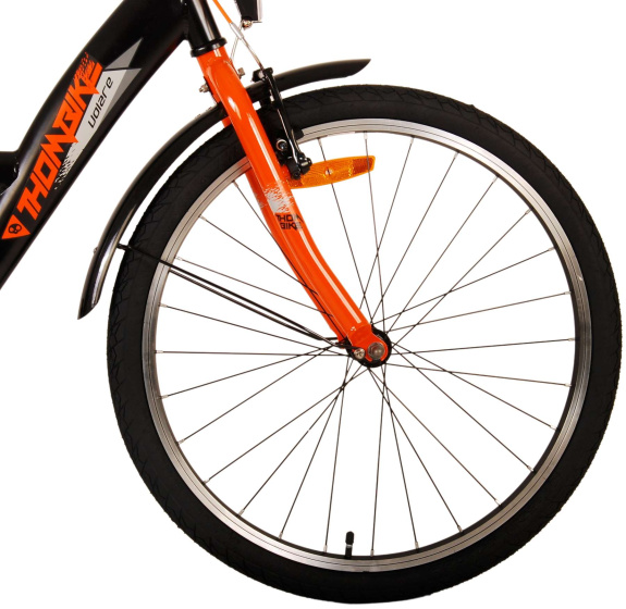 Children bikes Thombike 24 Pouces 23 cm Garçon Frein à rétropédalage Noir/Orange - Volare – Image 5