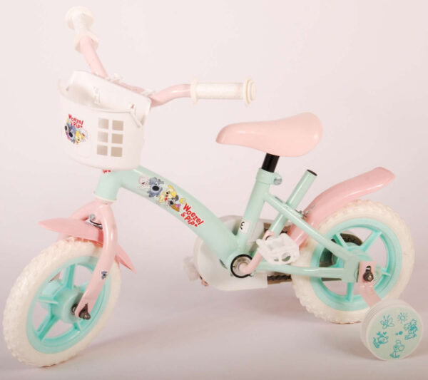 Children bikes Woezel & Pip 10 Pouces 20 cm Fille Transition Menthe/Rose clair - Volare – Image 16