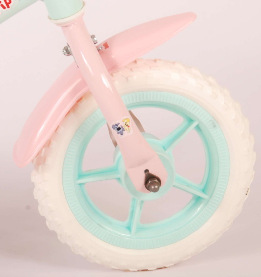 Children bikes Woezel & Pip 10 Pouces 20 cm Fille Transition Menthe/Rose clair - Volare – Image 6