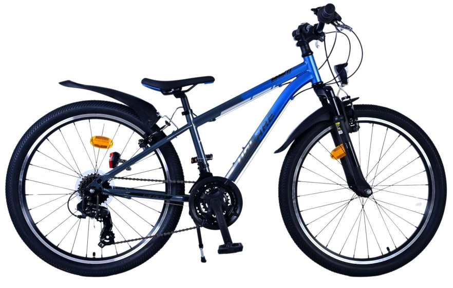 Children bikes XC Race 24 Pouces 26,5 cm Garçon 21SP V-Brake Bleu/Gris - Volare – Image 2