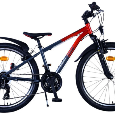 Children bikes XC Race 24 Pouces 26,5 cm Garçon 21SP V-Brake Rouge/Gris - Volare