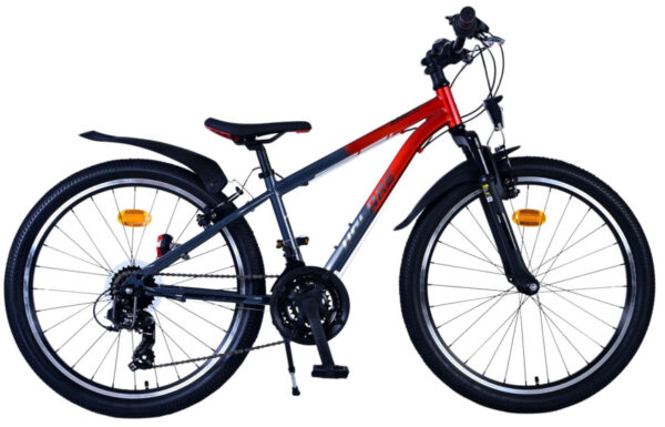 Children bikes XC Race 24 Pouces 26,5 cm Garçon 21SP V-Brake Rouge/Gris - Volare