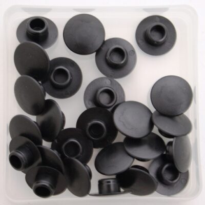 Volants bouchons & couvertures M10 bouchon d'étanchéité Inbus Noir PAR 25 Pieces - Bofix