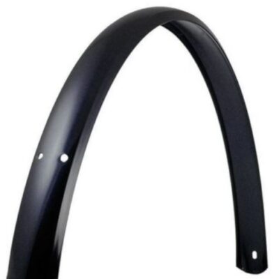 Garde-boue Boue Arriere 26-28 Pouces Acier Shiny Black - VWP