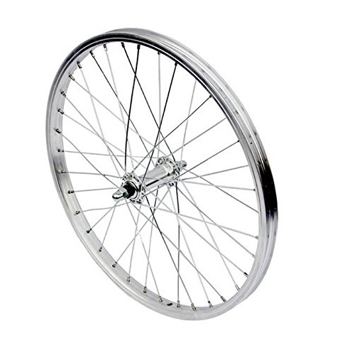 Roues Roue avant 20 x 1.75 aluminium frein sur jante 36g argent - Roland