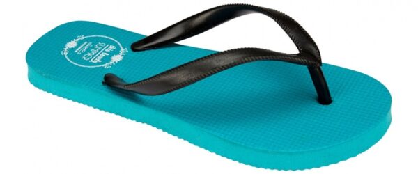 Flip-flops Thongs impression junior bleu aqua noir taille 33 - Waimea – Image 3