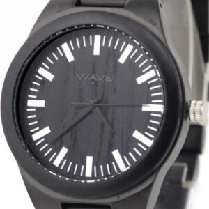 Montres montre Citizen Miyota hommes 4,5 cm bois/acier noir - Wave Hawaii