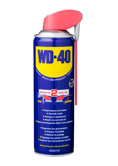 Huile & Lubrifiant Vaporisateur multi-usages avec paille intelligente 450 ml Bleu - WD-40 – Image 2