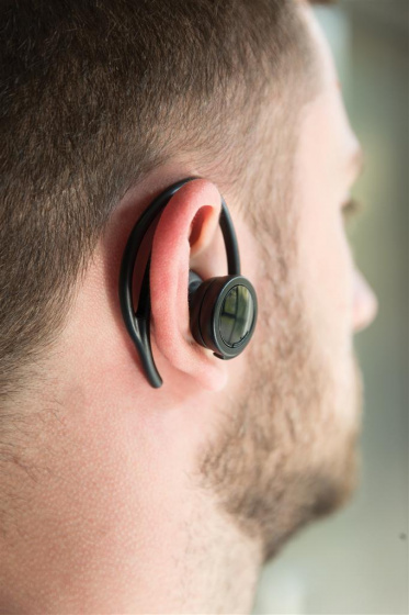 Bouchons d'oreilles sans fil écouteur True bluetooth 8,3 cm ABS noir 3 pièces - XD Collection – Image 5