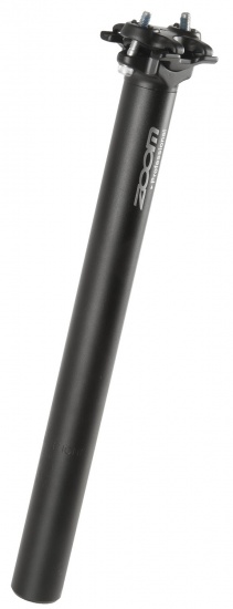 Selles broches tige de selle fixe 31,6 x 350 mm aluminium noir - Zoom – Image 3