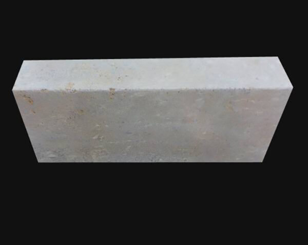 Bordure plate en pierre  -  Lanvignes Doré - VENDU PAR 12 - Jaune  -  100 x 30 x 20  -  Finition Vieilli – Image 3