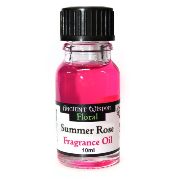 10 ml d'huile parfumée à la rose d'été- Vendu par 1