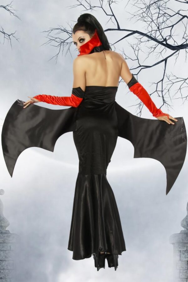 Costume de Vampire - noir/rouge - 2XL-Atixo – Image 3