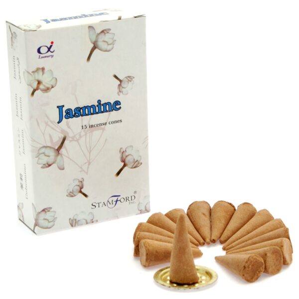Cônes d'encens au jasmin- Vendu par 1