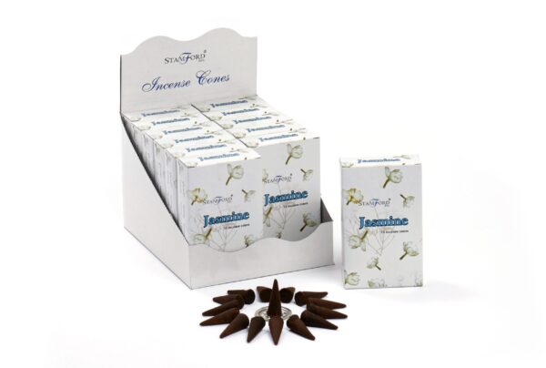 Cônes d'encens au jasmin- Vendu par 1 – Image 2