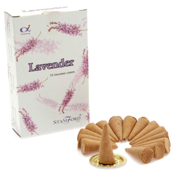 Cônes d'encens lavande- Vendu par 1