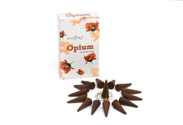 Cônes d'encens opium- Vendu par 1 – Image 3