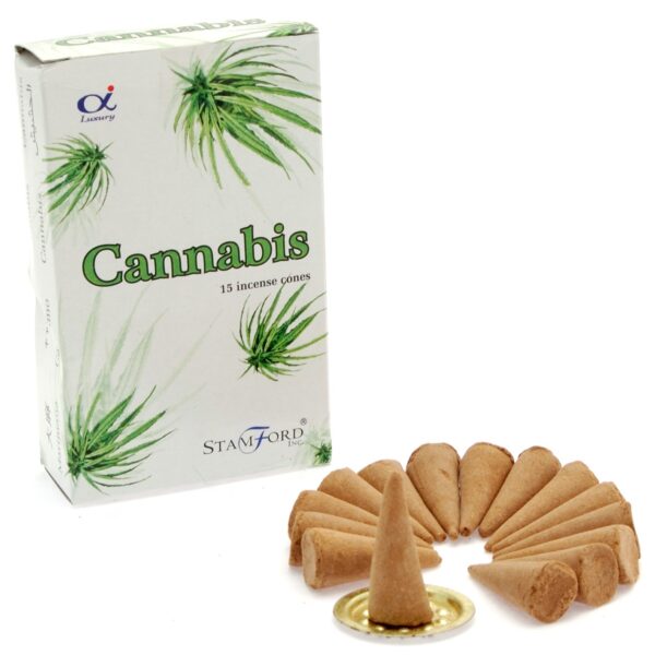 Cônes d'encens au cannabis- Vendu par 1
