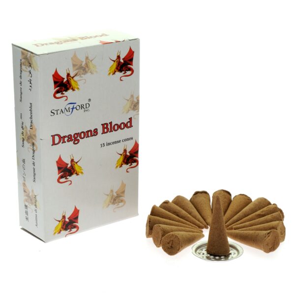 Cônes d'encens Sang de Dragons- Vendu par 1
