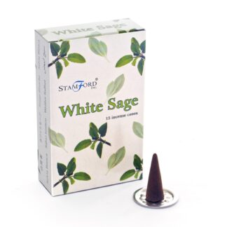 Cônes de sauge blanche- Vendu par 1