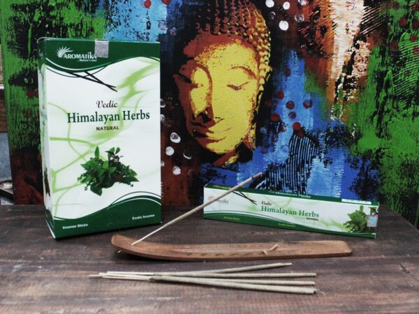 Bâtons d'encens védiques - Herbes de l'Himalaya- Vendu par 1 – Image 3