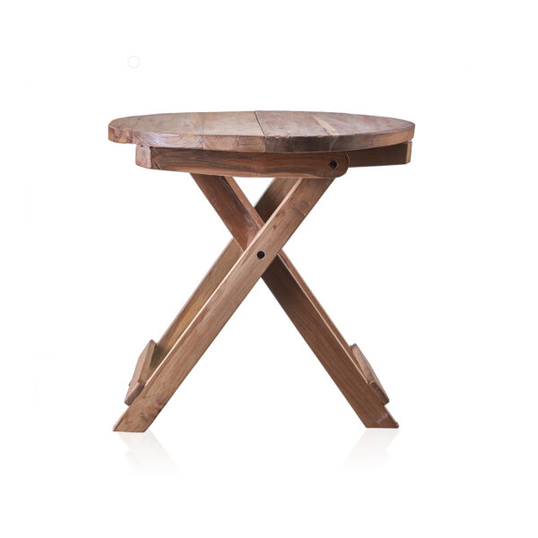 Table Basse Pliante Ronde - 50x50cm- Vendu par 1 – Image 4