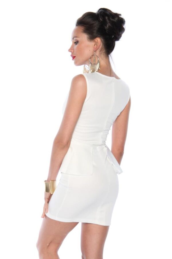Robe de Cocktail - crème - L-Atixo – Image 2