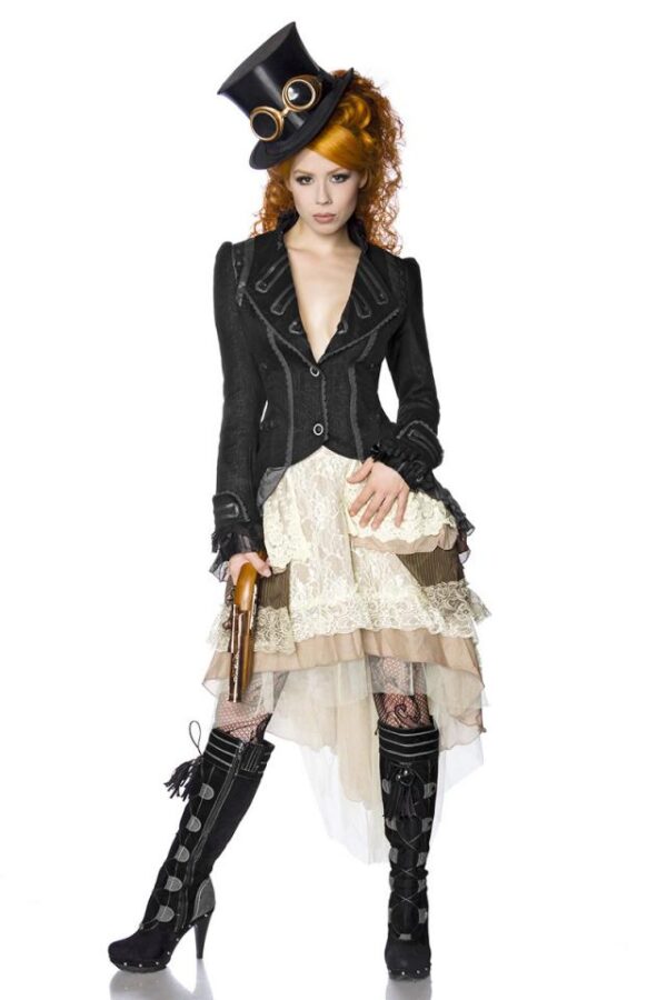 Manteau Steampunk - noir - S-Atixo – Image 3
