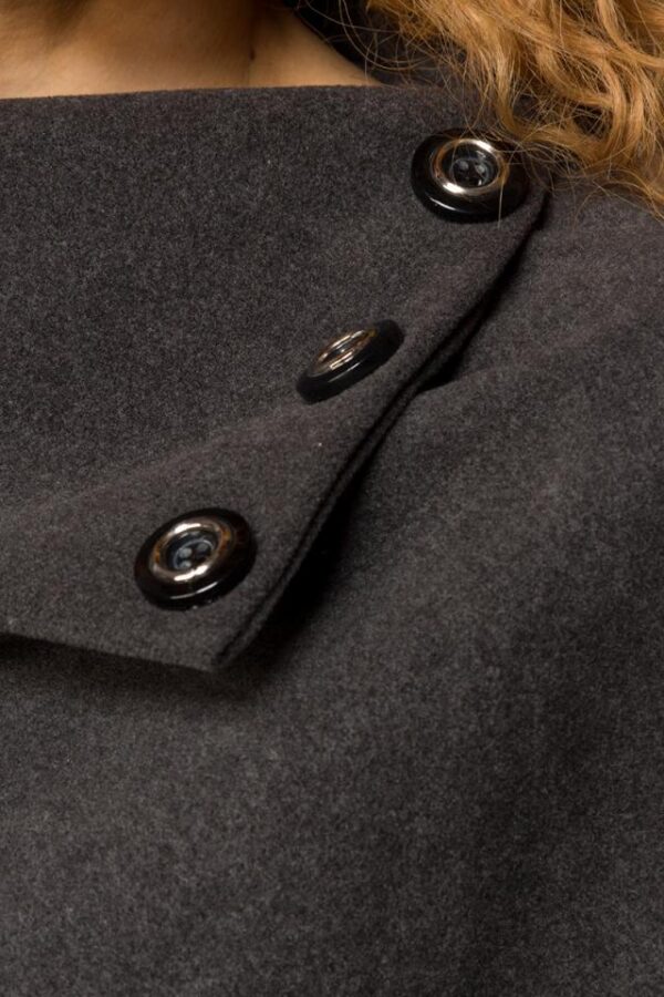 Poncho d'hiver - gris anthracite - OS-Atixo – Image 3