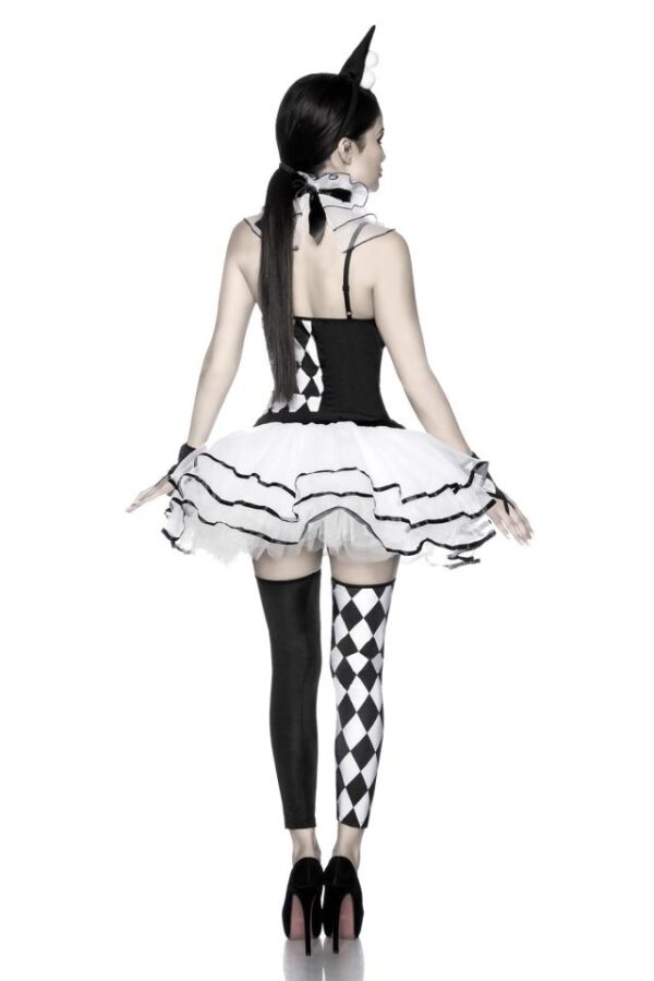 Déguisement Arlequin - noir/blanc - L-Mask Paradise – Image 3