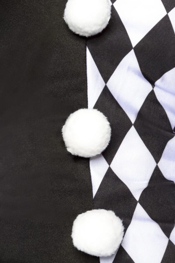 Déguisement Arlequin - noir/blanc - L-Mask Paradise – Image 4