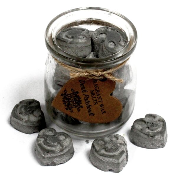 Pot fondant à la cire de soja - Patchouli foncé- Vendu par 1 – Image 2