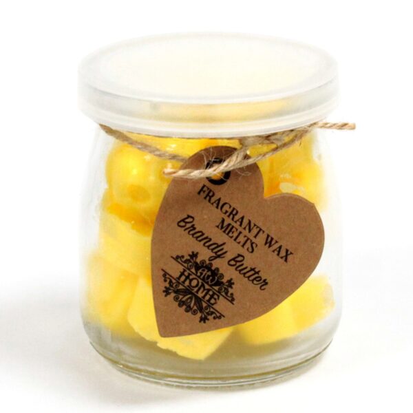 Pot fondant de cire de soja - Beurre de brandy- Vendu par 1
