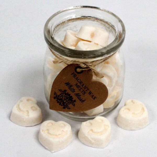 Pot fondant de cire de soja - Musc blanc- Vendu par 1 – Image 2