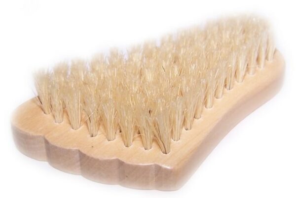 Mini brosse en forme de pied- Vendu par 1