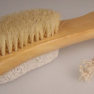 Brosse à dos en pierre ponce- Vendu par 1